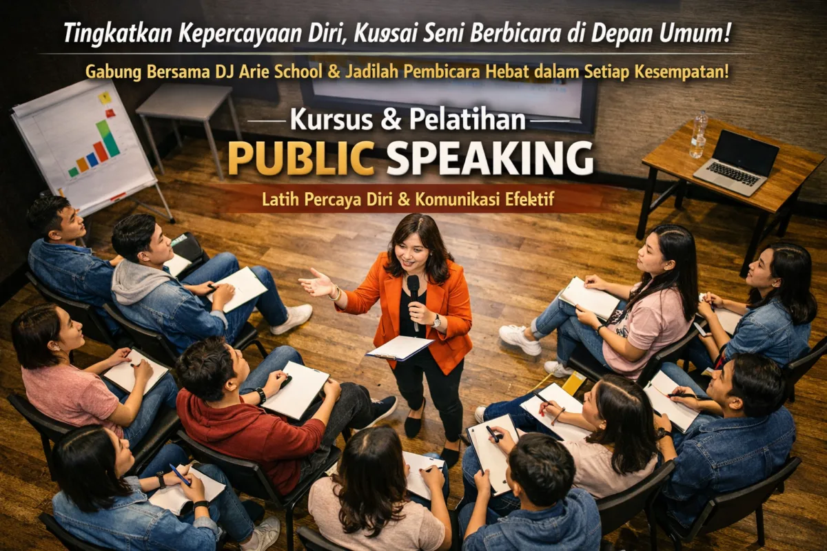 Kursus & Pelatihan Public Speaking djarieschool